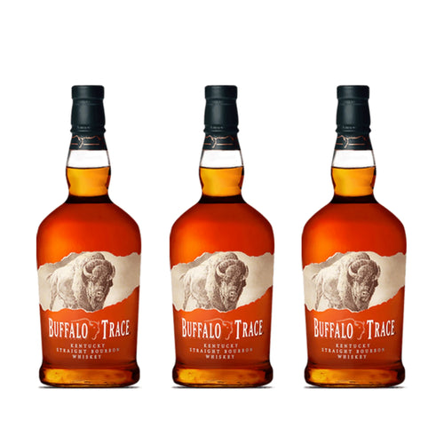 Buffalo Trace Bourbon Whiskey 750ML 3 Pack'
