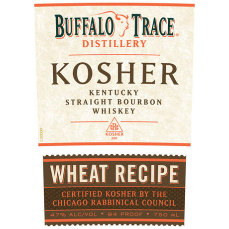 Buffalo Trace Kosher Kentucky Straight Rye Whiskey