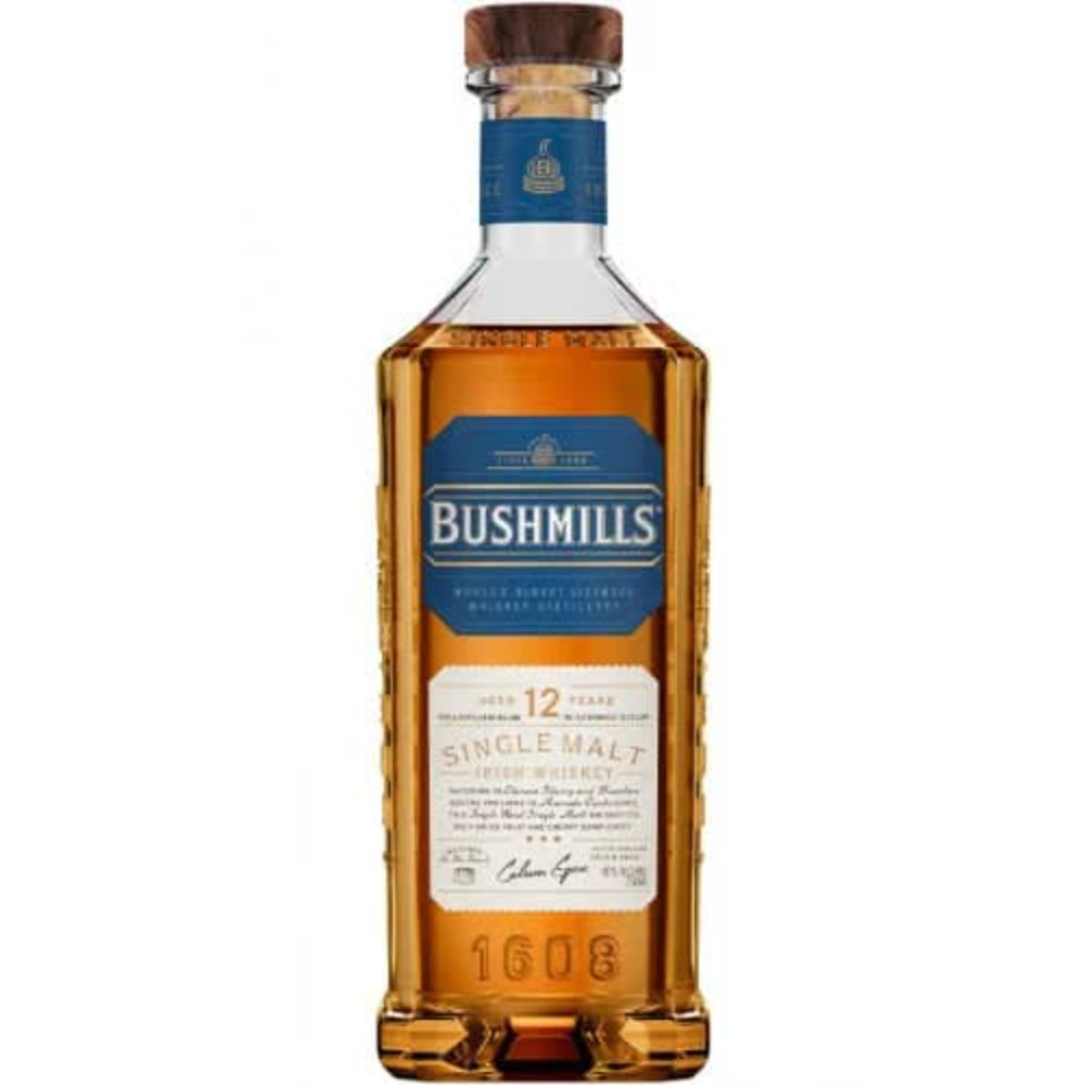 Bushmills 12 Year Old Single Malt Irish Whiskey