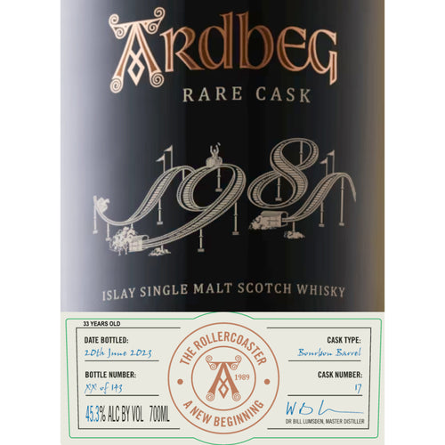 Ardbeg Rare Cask 1981 42 Year Old Whiskey