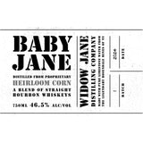 Baby Jane Straight Bourbon 2024 Release Whiskey