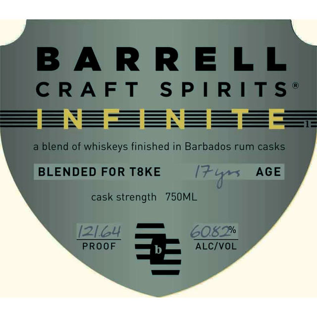 Barrell Craft Spirits Infinite Finished in Barbados Rum Casks Whiskey