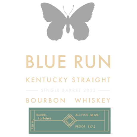 Blue Run ‘La Reina’ Single Barrel Bourbon Whiskey 2023