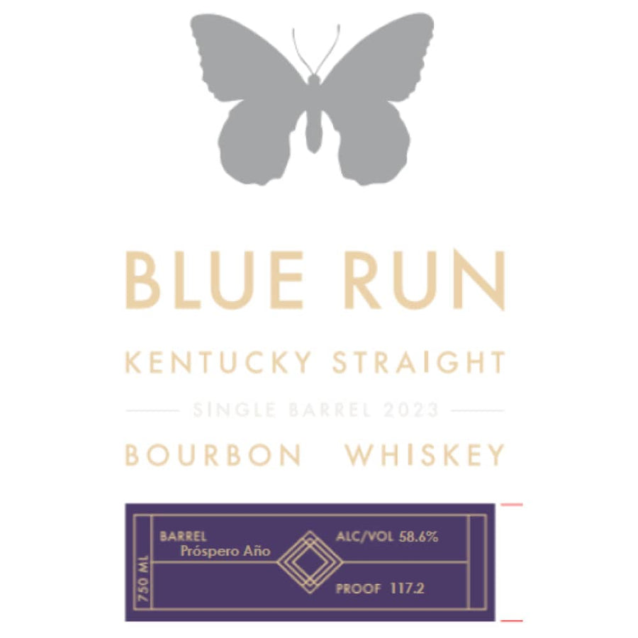 Blue Run ‘Próspero Año’ Single Barrel Bourbon Whiskey 2023