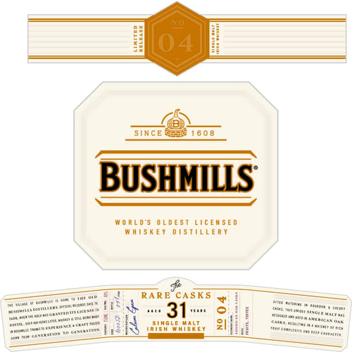 Bushmills The Rare Casks Limited Release No. 04 Whiskey