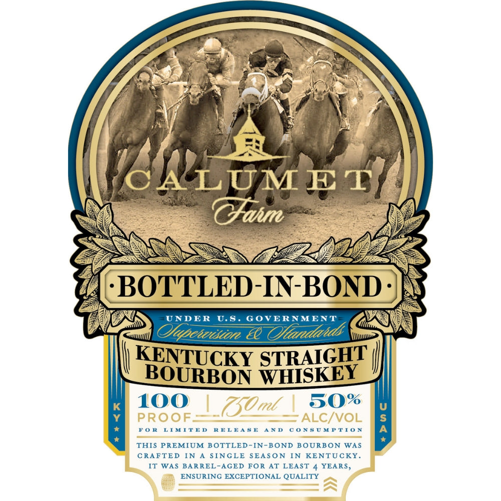 Calumet Farm Bottled in Bond Kentucky Straight Bourbon