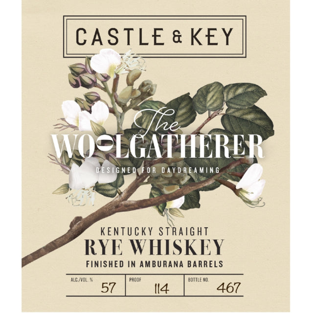 Castle & Key The Woolgatherer Rye Finished in Amburana Barrels Whiskey