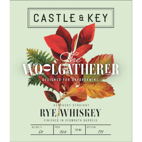 Castle & Key The Woolgatherer Rye Finished in Vermouth Barrels Whiskey