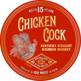 Chicken Cock Distillery Exclusive 15 Year Old Straight Bourbon