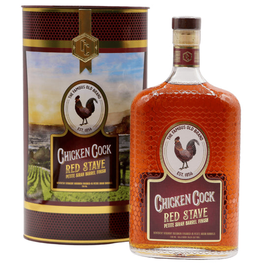 Chicken Cock Red Stave Straight Bourbon Whiskey