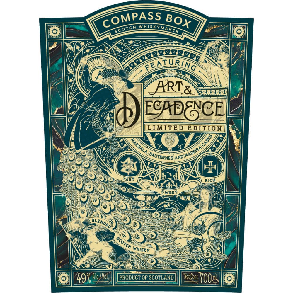 Compass Box Art & Decadence Limited Edition Blended Scotch Whiskey