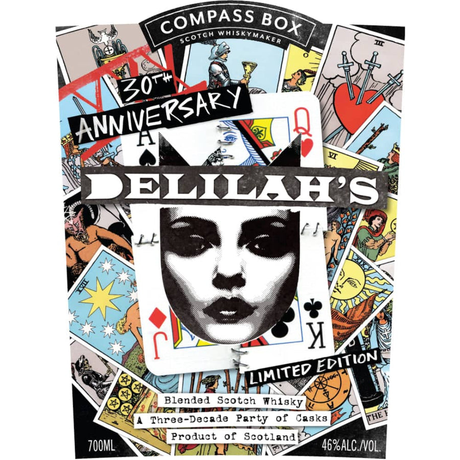 Compass Box Delilah’s 30th Anniversary Limited Edition Whiskey