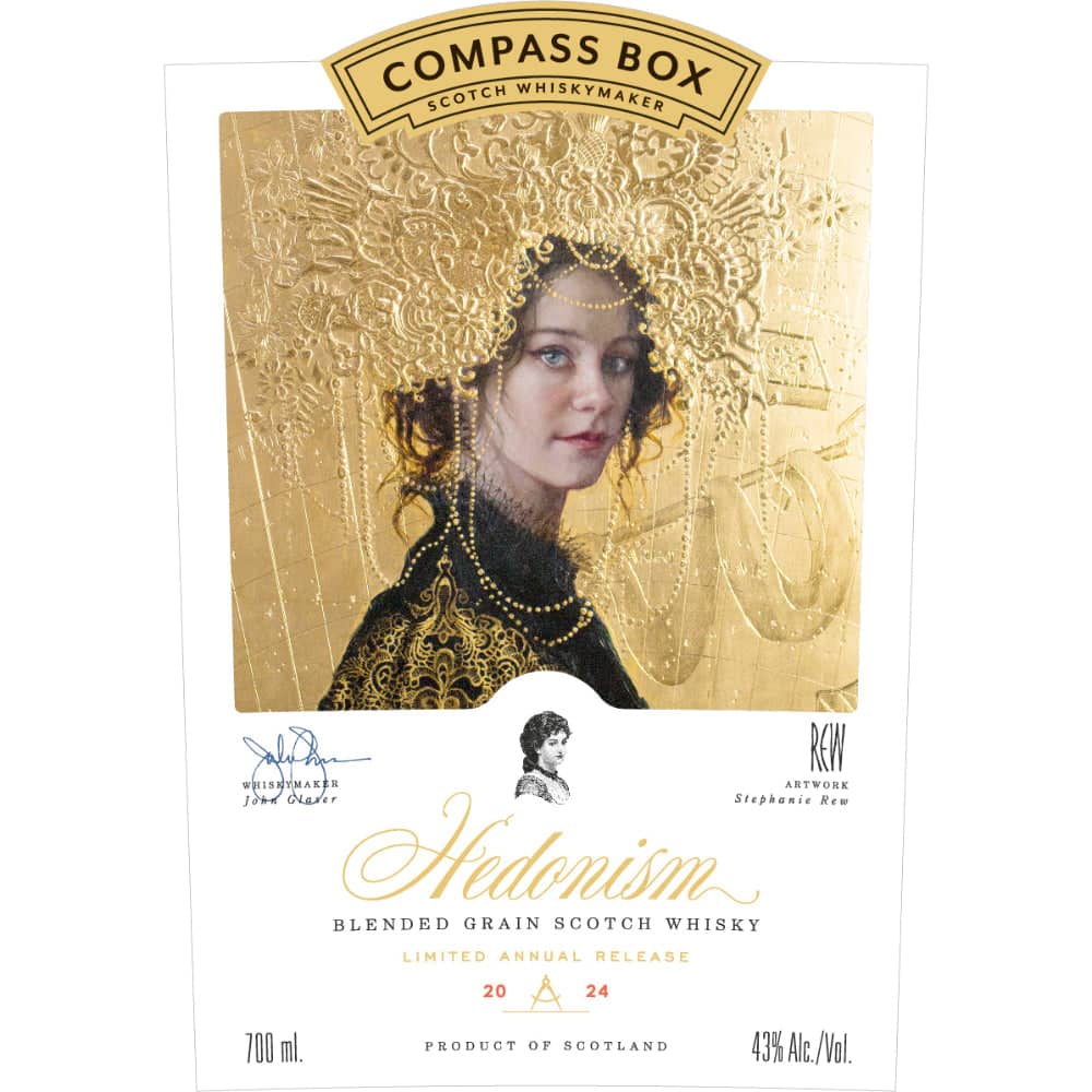 Compass Box Hedonism 2024 Release Whiskey