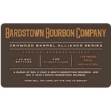 Crowded Barrel Alliance Series Bardstown Bourbon Company Bourbon