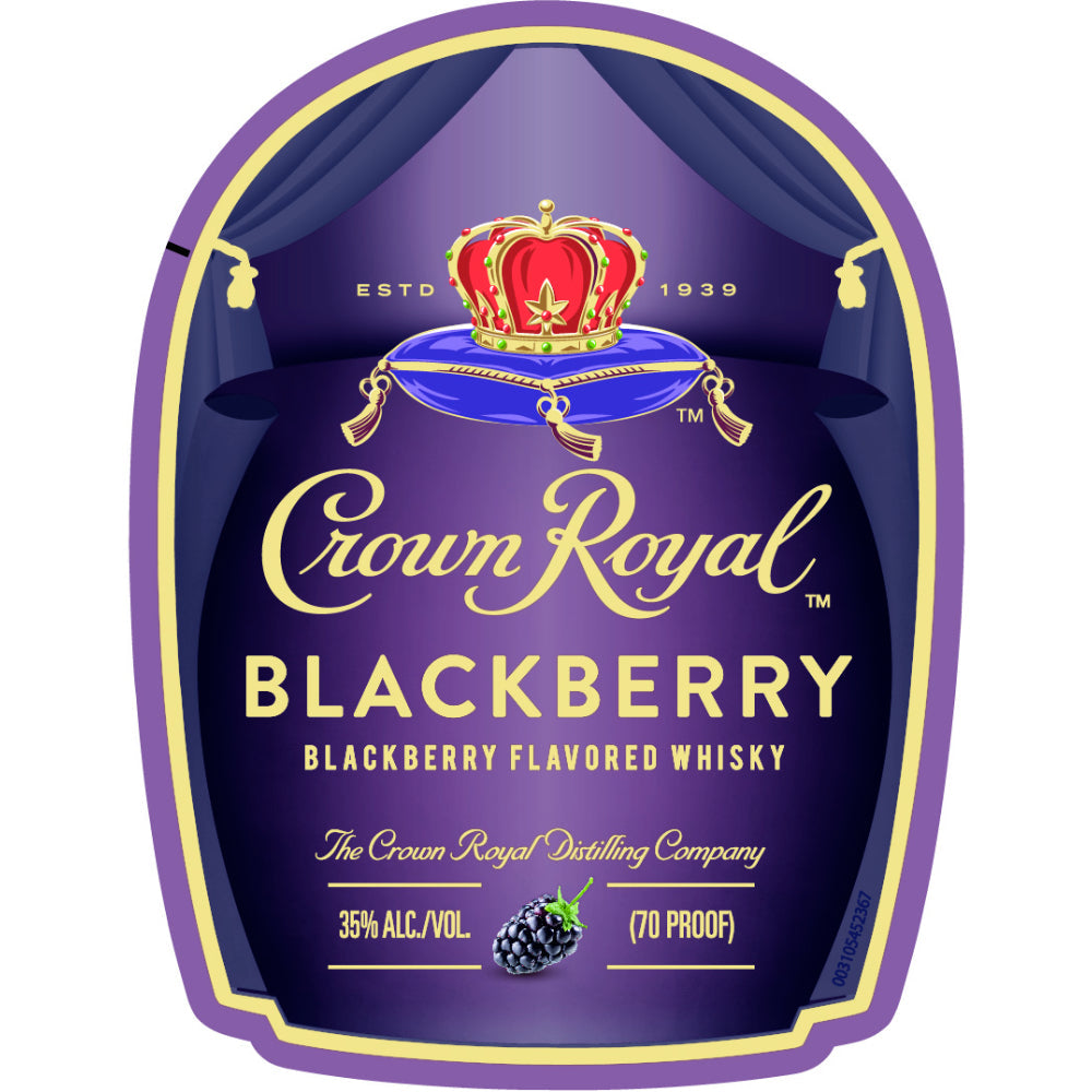 Crown Royal Blackberry Flavored Canadian Whisky