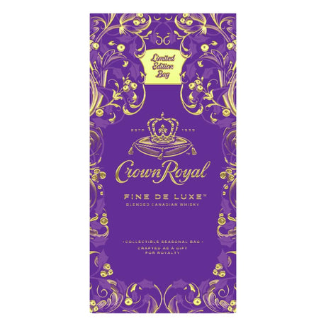 Crown Royal Fine De Luxe Limited Edition Holiday Bag Whiskey