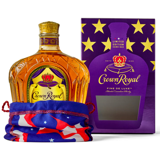 Crown Royal Limited Edition Camo Bag Whiskey