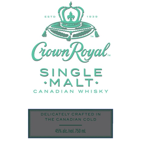 Crown Royal Single Malt Canadian Whiskey