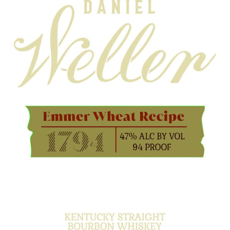 Daniel Weller Emmer Wheat Recipe Kentucky Straight Bourbon