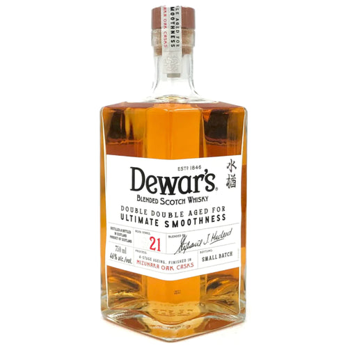 Dewar's Mizunara Oak Double Double 21 Year Old Scotch Whiskey