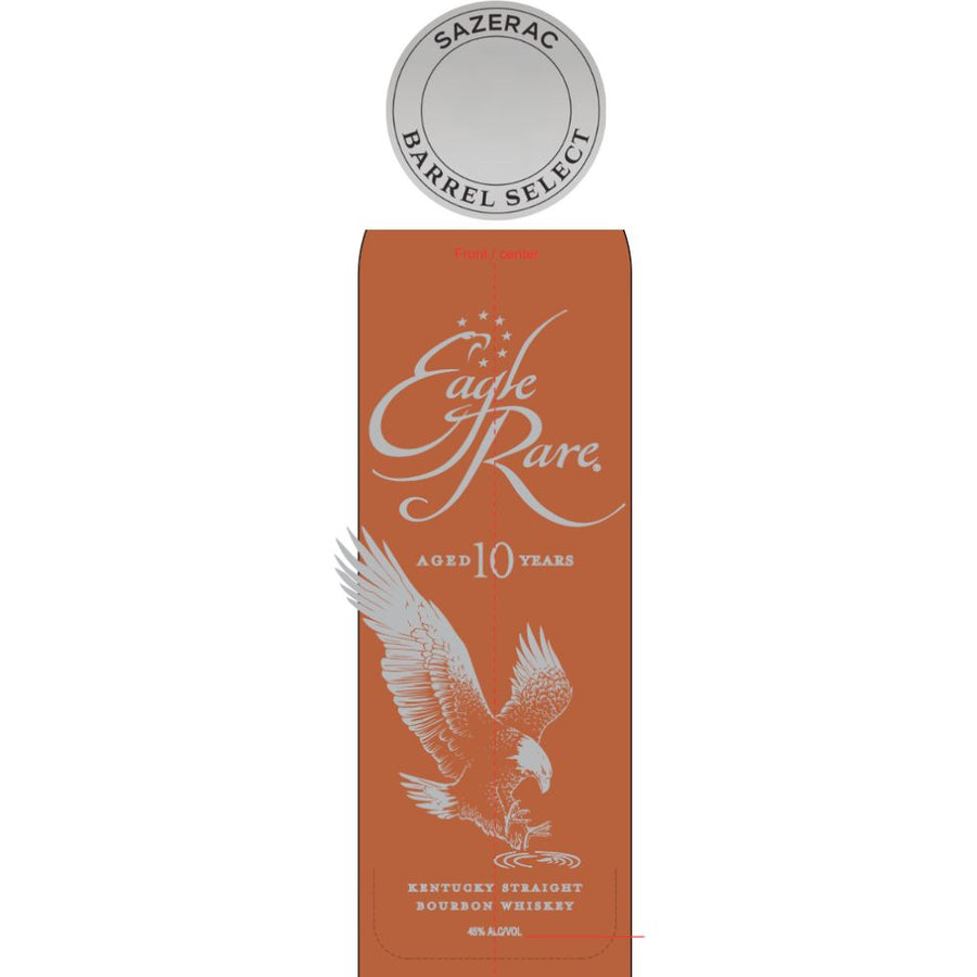 Eagle Rare 10 Year Old Bourbon Sazerac Barrel Select Whiskey