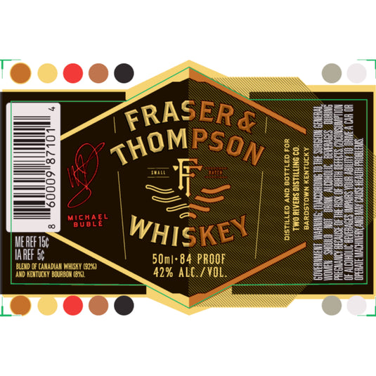 Fraser & Thompson Whiskey By Michael Bublé 50ml