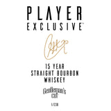 Gentleman’s Cut Player Exclusive 15 Year Old Bourbon By Steph Curry