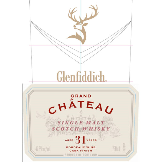 Glenfiddich 31 Year Old Grand Chateau Bordeaux Wine Cask Finish Whiskey