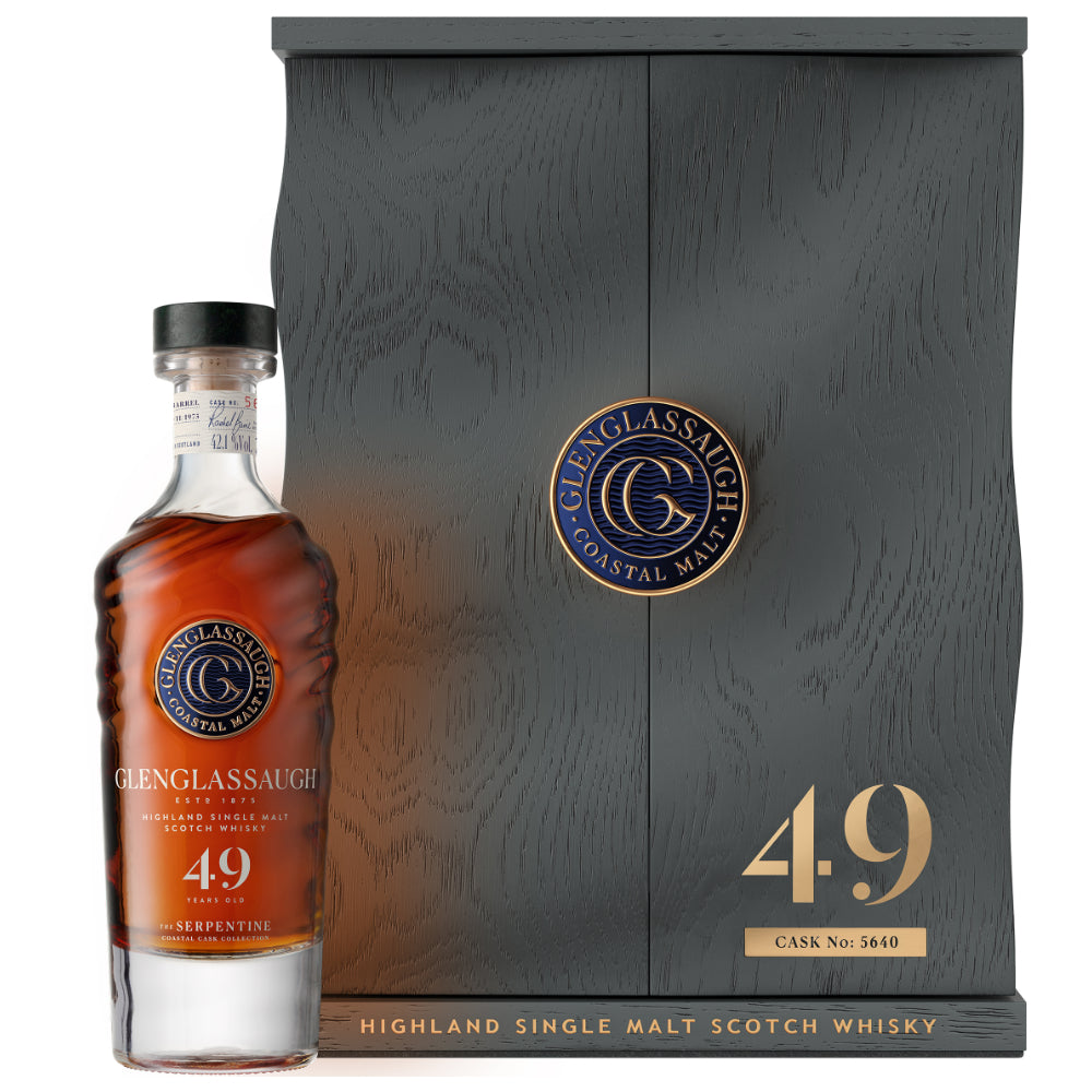 Glenglassaugh Serpentine Coastal Cask Collection 49 Year Old Whiskey