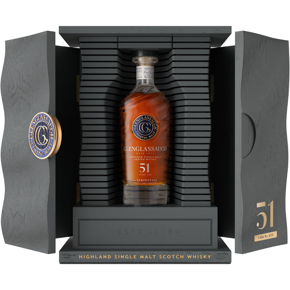 Glenglassaugh Serpentine Coastal Cask Collection 51 Year Old Whiskey