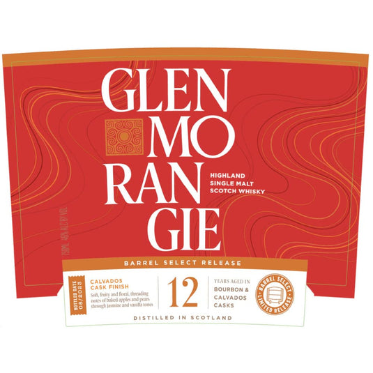 Glenmorangie Barrel Select Release 12 Year Calvados Cask Finish Whiskey