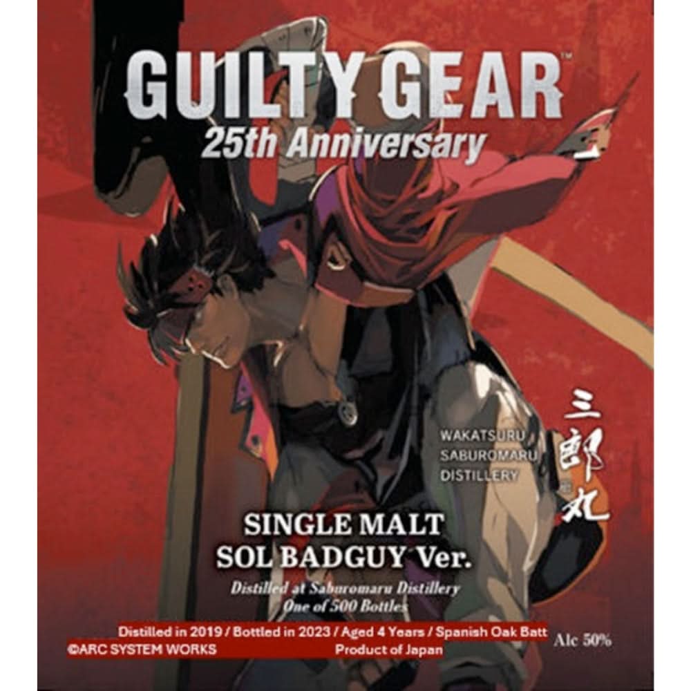 Guilty Gear Single Malt Sol Badguy Ver. 25th Anniversary – You Booze