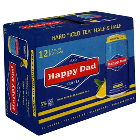 Happy Dad Hard Iced Tea "Half & Half" 12pk