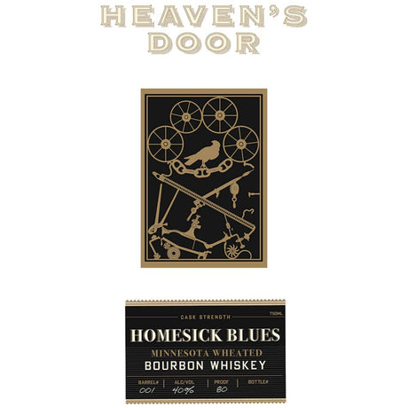 Heaven’s Door Homesick Blues Minnesota Wheated Bourbon Whiskey