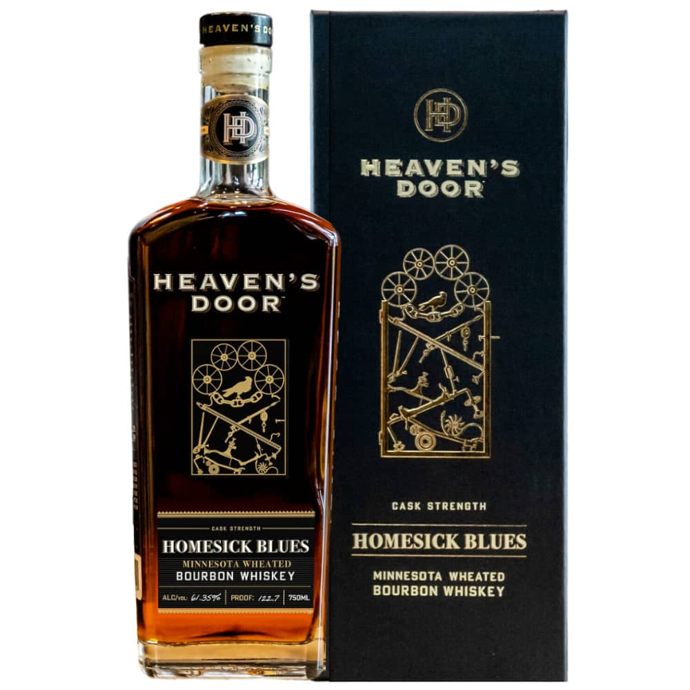 Heaven’s Door Homesick Blues Minnesota Wheated Bourbon Whiskey