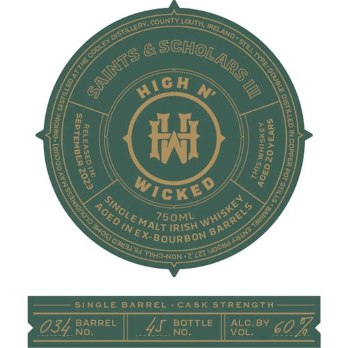 High N’ Wicked Saints & Scholars III
