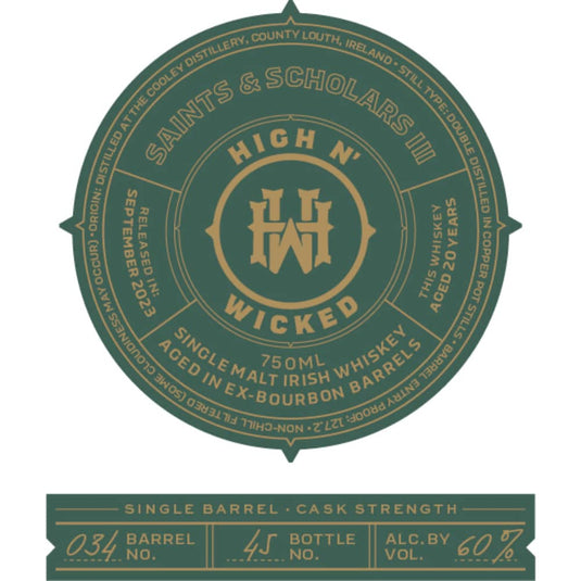 High N’ Wicked Saints & Scholars III
