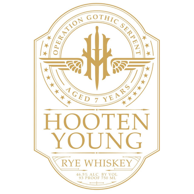 Hooten Young 7 Year Old Operation Gothic Serpent Rye Whiskey