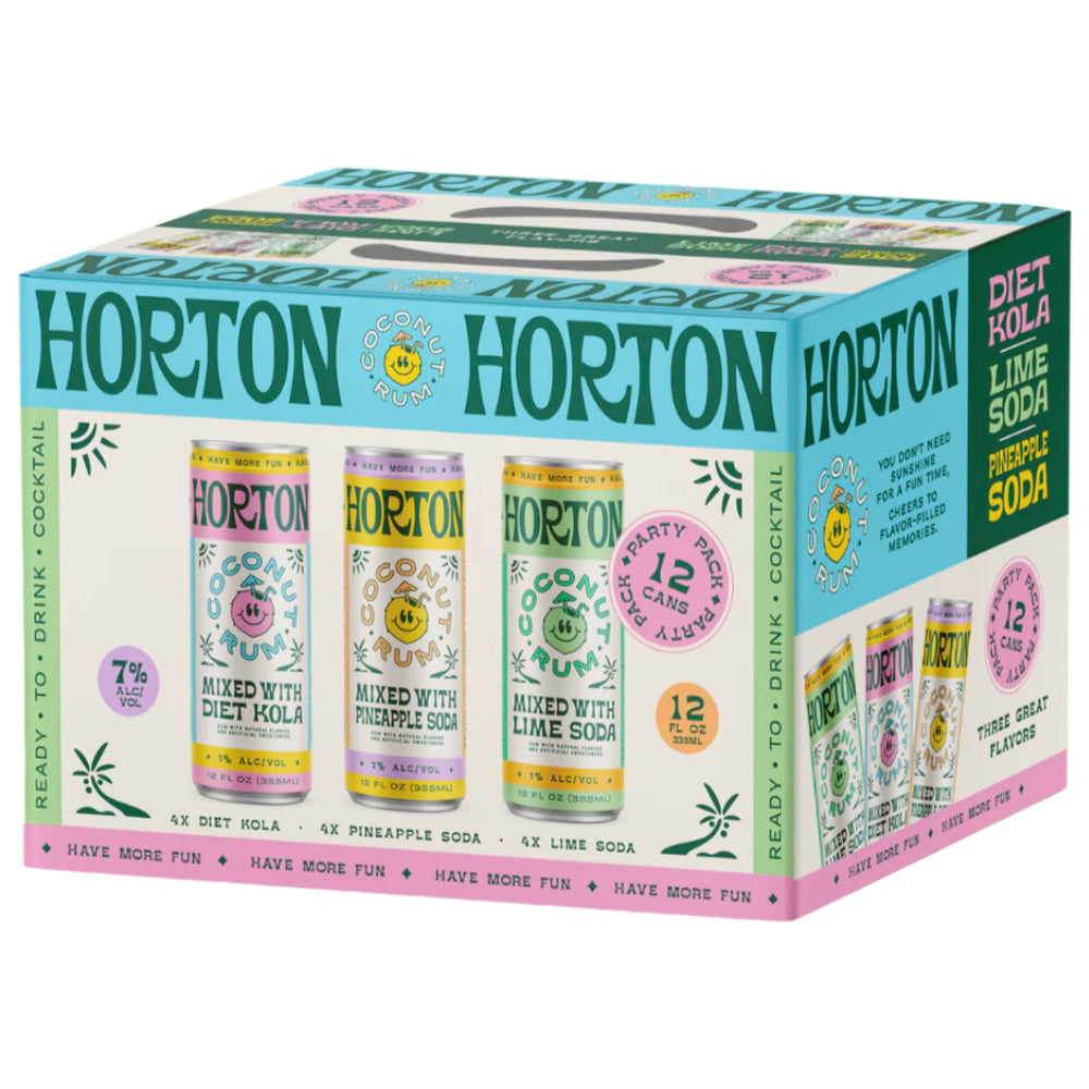 Horton Coconut Rum Party Pack 12pk By Krista Horton Cocktails