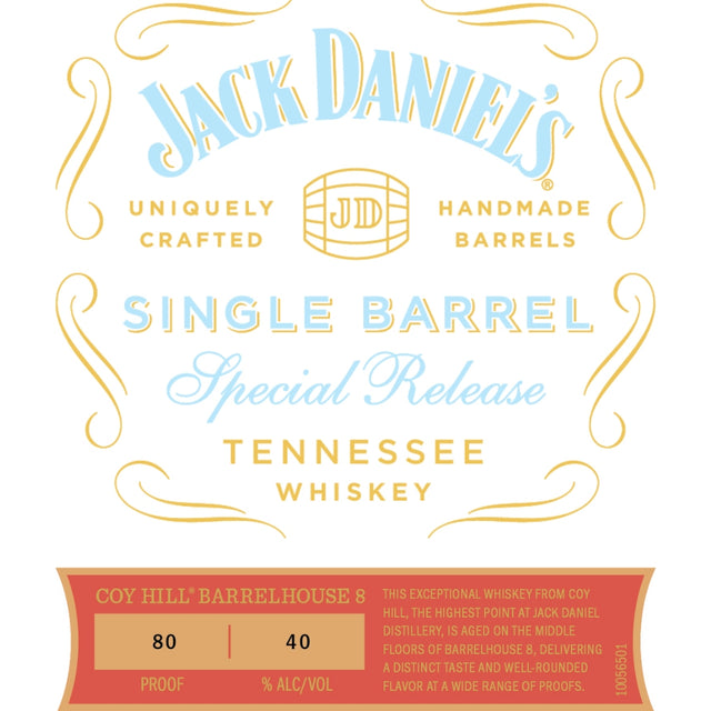 Jack Daniel’s 2024 Special Release Coy Hill Barrelhouse 8 Whiskey