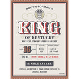 King of Kentucky 16 Year Old Bourbon 2023 Release