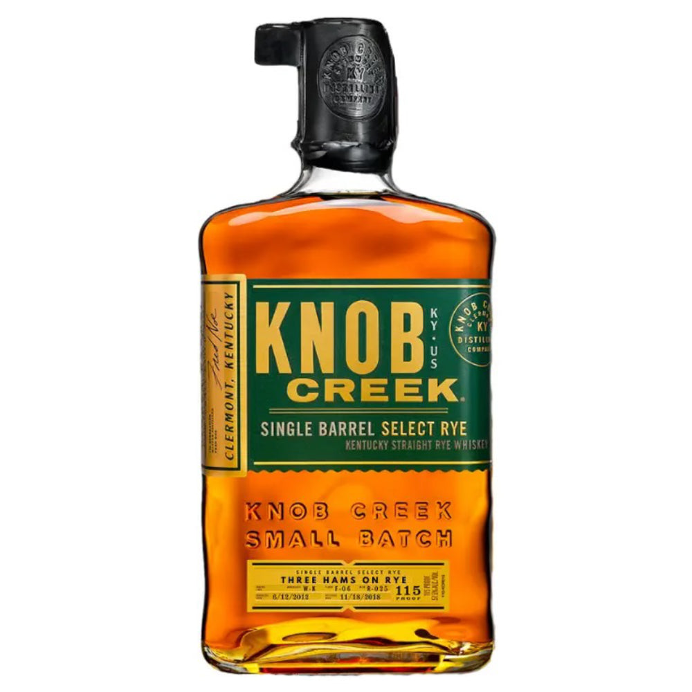 Knob Creek  Three Hams On Rye  Single Barrel Select Rye Whiskey