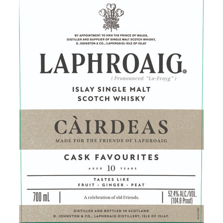 Laphroaig Càirdeas Cask Favourites 10 Year Old