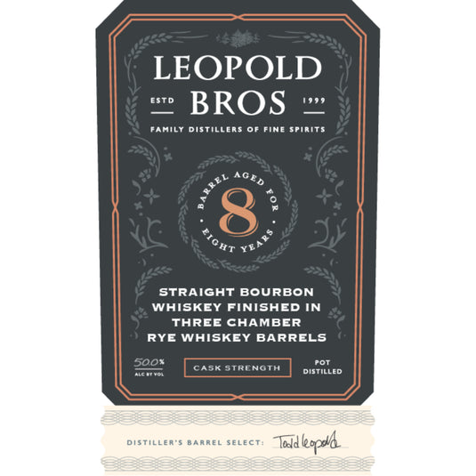 Leopold Bros. Bourbon Finished in Three Chambers Rye Barrels