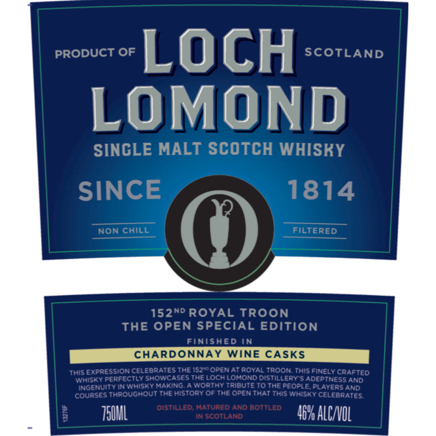 Loch Lomond The Open Special Edition 152nd Royal Troon