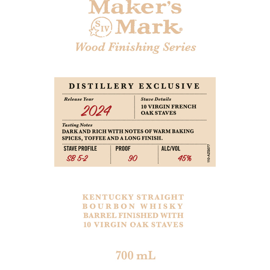 Maker’s Mark Wood Finishing Series 2024: Stave Profile SB 5-2 Whiskey