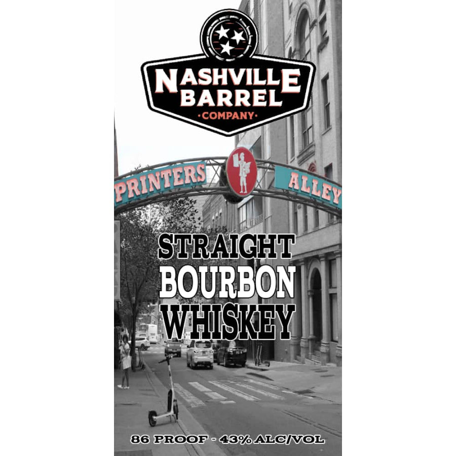 Nashville Barrel Company Printer’s Alley Straight Bourbon