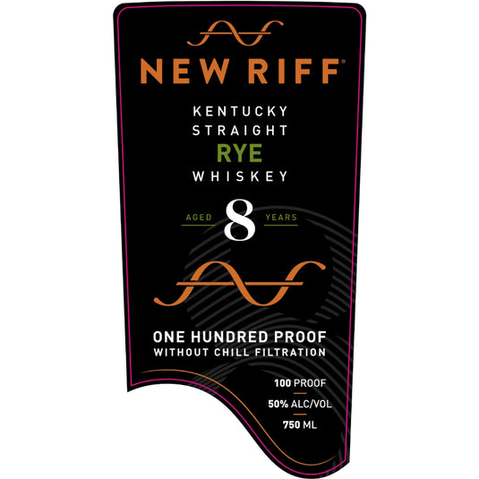 New Riff 8 Year Kentucky Straight Rye Whiskey