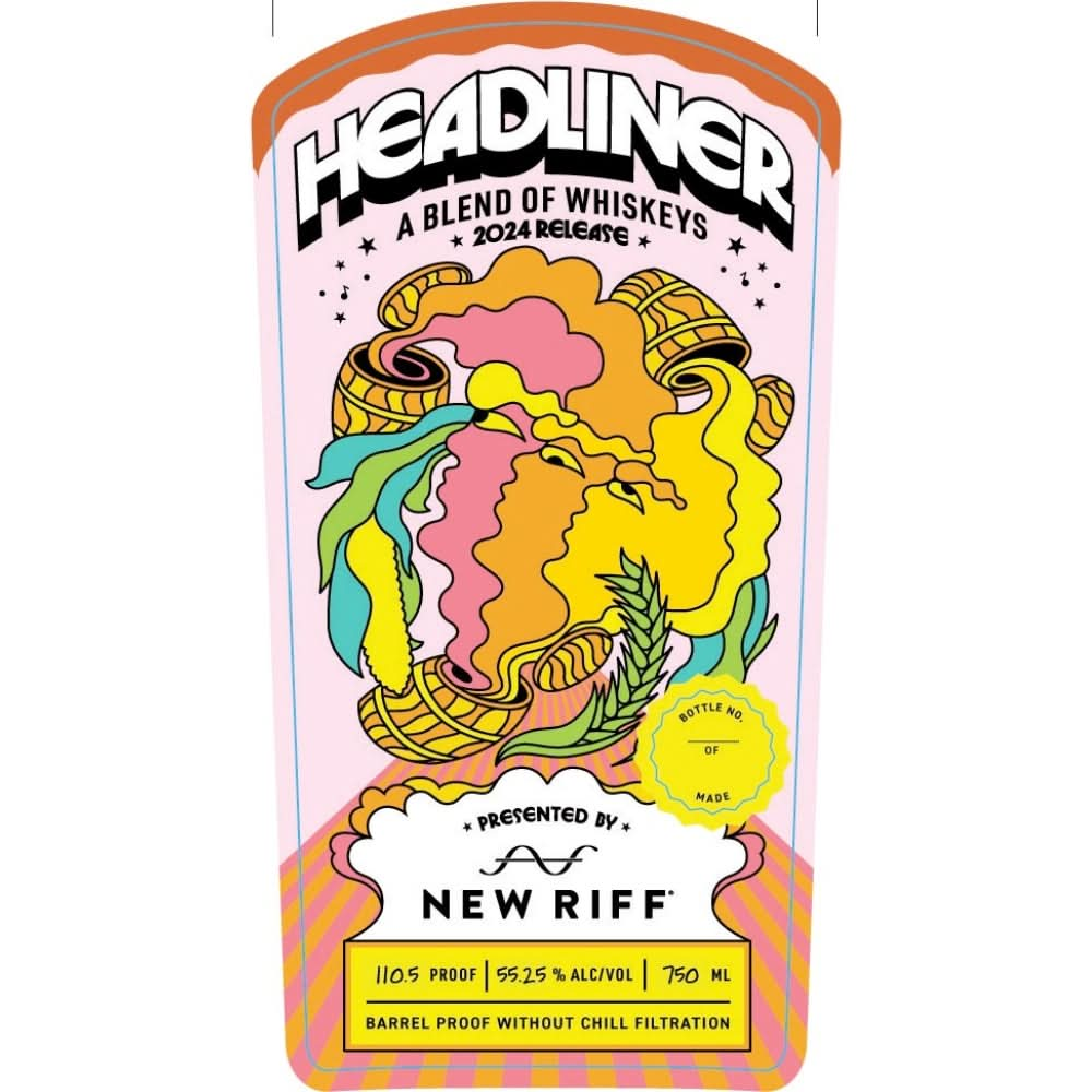 New Riff Headliner Blended Whiskey 2024 Release