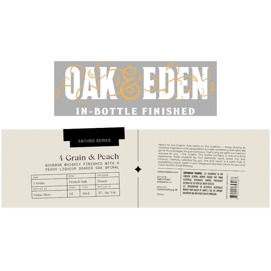 Oak & Eden Anthro Series 4 Grain & Peach